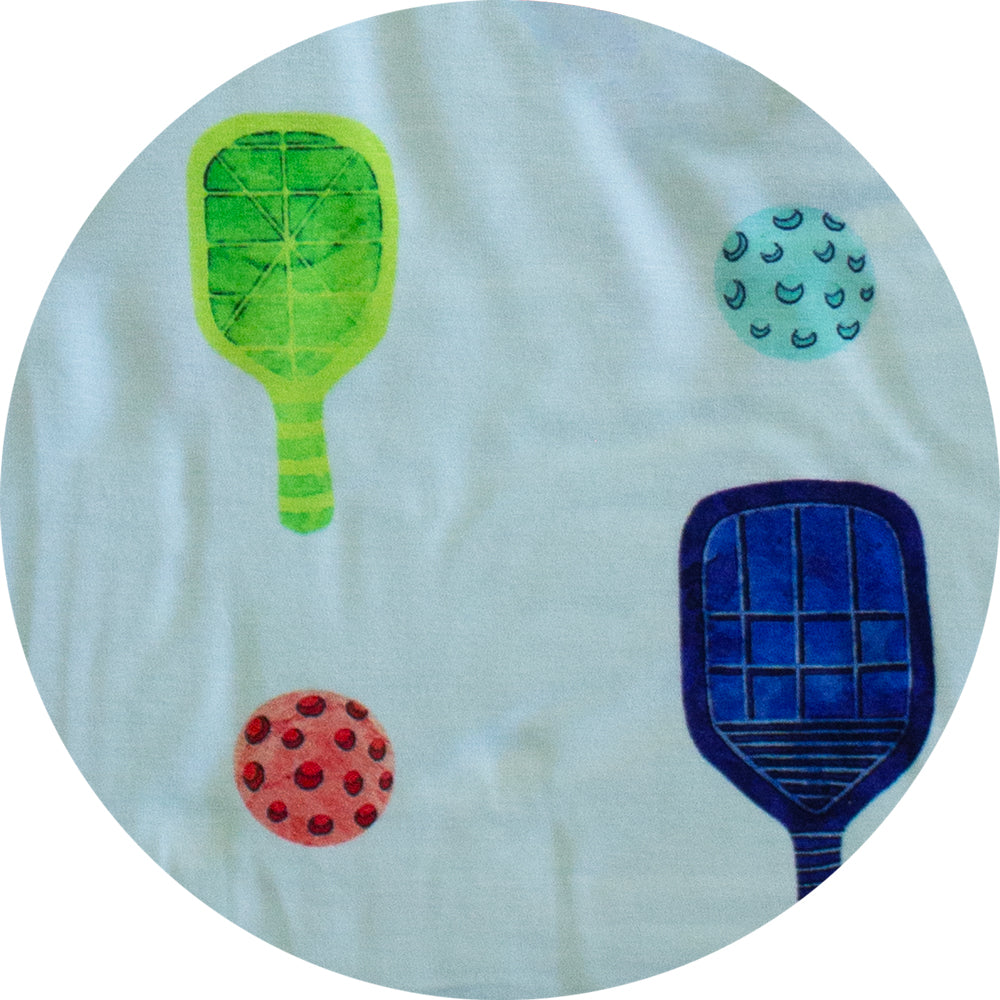 Pickleball Print | Cloud Blue