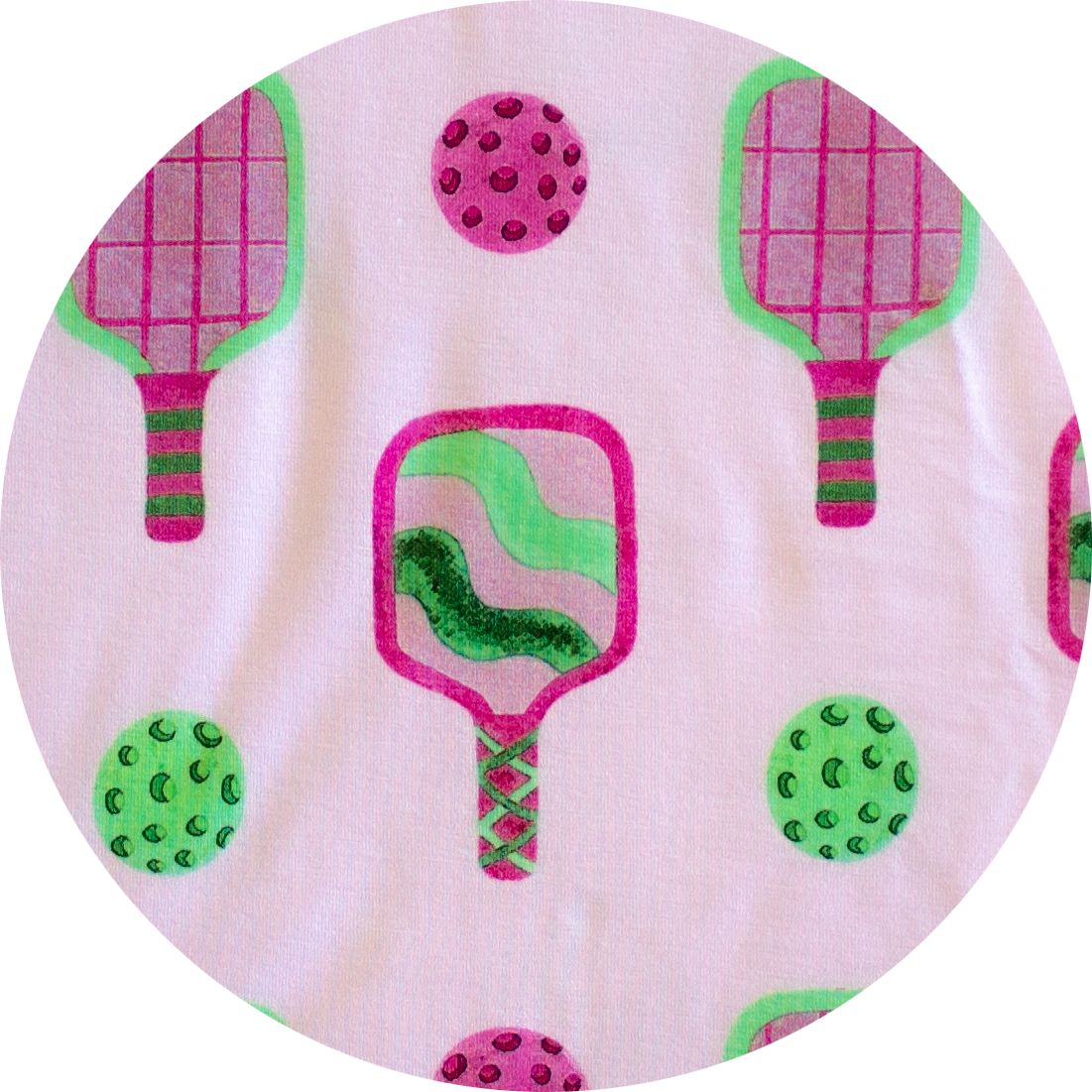 Pickleball Print | Berry Pink